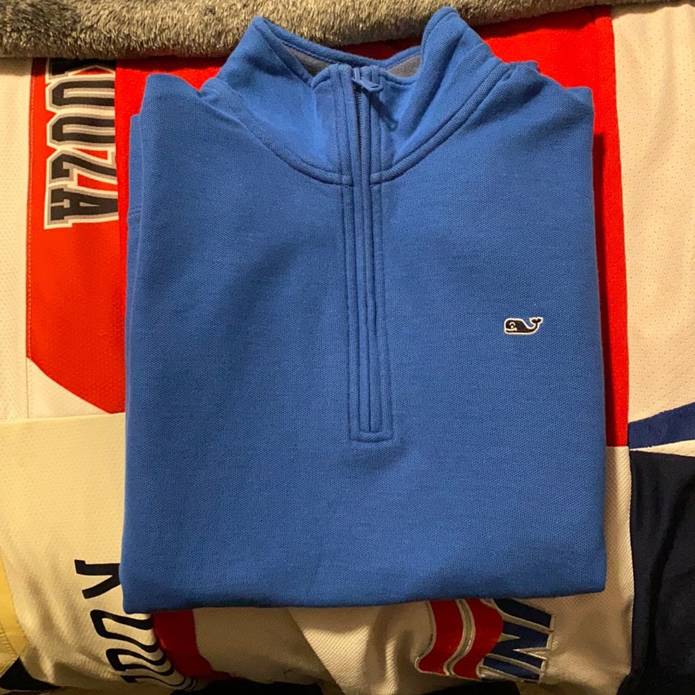 Vineyard Blue Quarter Zip